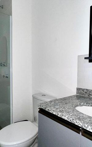 Studio à venda com 27m², 1 quarto e sem vaga Studio à venda com 27m², 1 quarto e sem vagaBanheiro