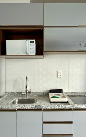 Studio à venda com 27m², 1 quarto e sem vaga Studio à venda com 27m², 1 quarto e sem vagaCozinha