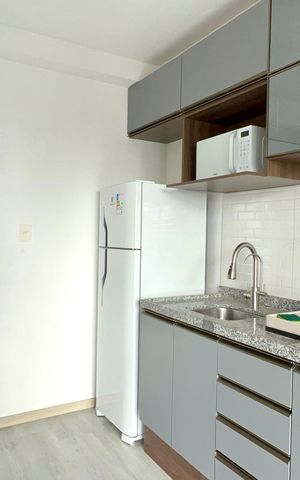 Studio à venda com 27m², 1 quarto e sem vaga Studio à venda com 27m², 1 quarto e sem vagaCozinha