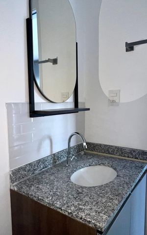 Studio à venda com 27m², 1 quarto e sem vaga Studio à venda com 27m², 1 quarto e sem vagaBanheiro