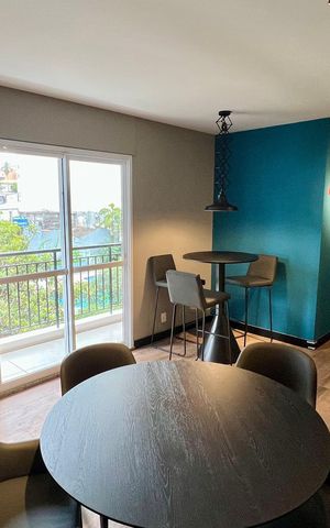 Studio à venda com 27m², 1 quarto e sem vaga Studio à venda com 27m², 1 quarto e sem vagaSala de Jogos