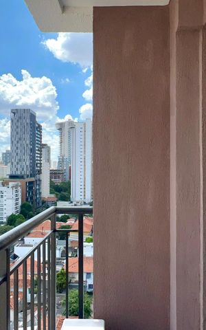 Studio à venda com 27m², 1 quarto e sem vaga Studio à venda com 27m², 1 quarto e sem vagaVaranda