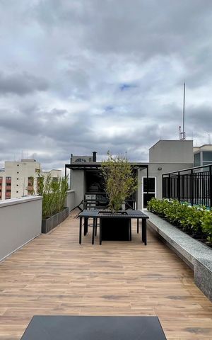 Studio à venda com 27m², 1 quarto e sem vaga Studio à venda com 27m², 1 quarto e sem vagaPiscina