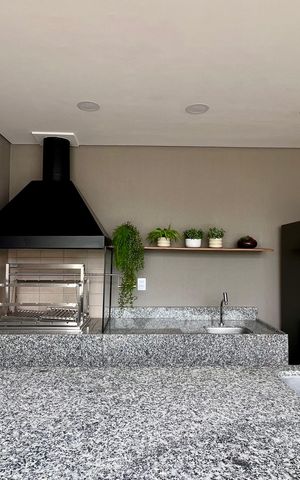 Studio à venda com 27m², 1 quarto e sem vaga Studio à venda com 27m², 1 quarto e sem vagaÁrea comum - Churrasqueira