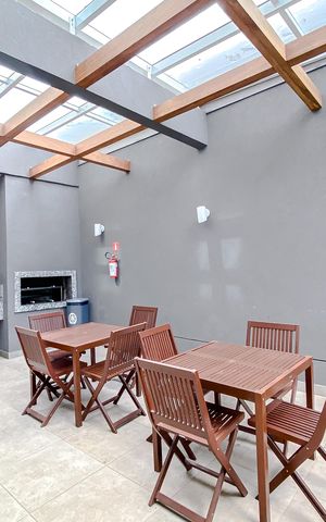 Studio para alugar com 19m², 1 quarto e sem vagaÁrea comum - Churrasqueira