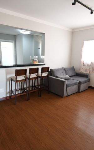 Apartamento à venda com 58m², 1 quarto e 1 vagaSala
