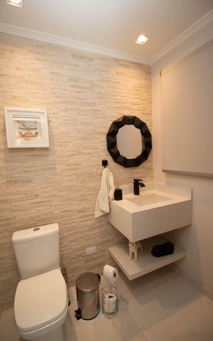 Casa de condomínio para alugar com 150m², 3 quartos e 5 vagasLavabo