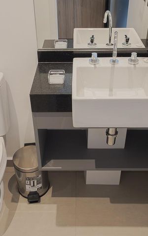 Studio à venda com 25m², 1 quarto e sem vaga Studio à venda com 25m², 1 quarto e sem vagaBanheiro