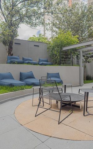 Studio à venda com 25m², 1 quarto e sem vaga Studio à venda com 25m², 1 quarto e sem vagaChurrasqueira
