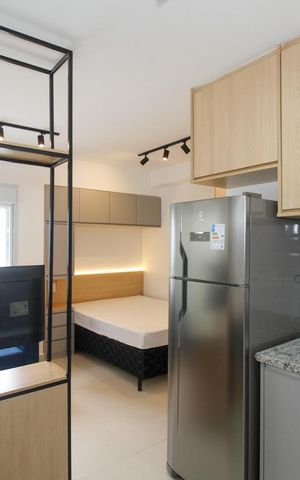Studio para alugar com 26m², 1 quarto e sem vaga Studio para alugar com 26m², 1 quarto e sem vagaStudio