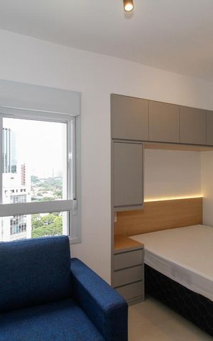 Studio para alugar com 26m², 1 quarto e sem vaga Studio para alugar com 26m², 1 quarto e sem vagaStudio