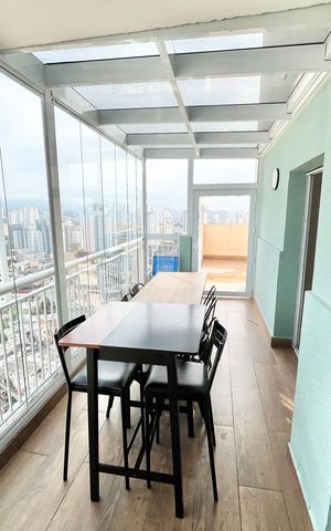 Apartamento para alugar com 235m², 4 quartos e 3 vagas Apartamento para alugar com 235m², 4 quartos e 3 vagasVaranda da Sala 2