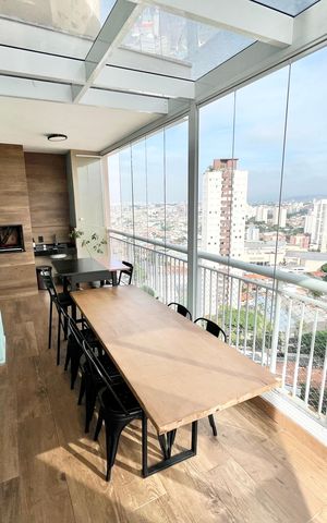 Apartamento para alugar com 235m², 4 quartos e 3 vagas Apartamento para alugar com 235m², 4 quartos e 3 vagasVaranda da Sala 2