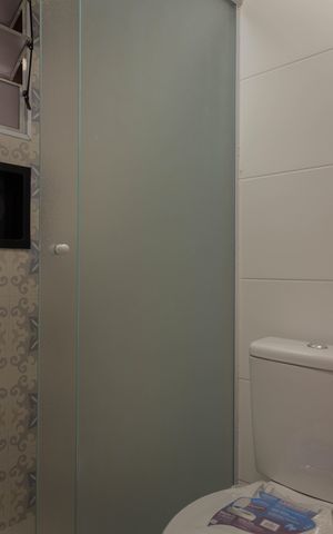 Studio para alugar com 22m², 1 quarto e sem vaga Studio para alugar com 22m², 1 quarto e sem vagaBanheiro