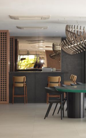 Studio para alugar com 25m², 1 quarto e sem vagaSalão de Festas