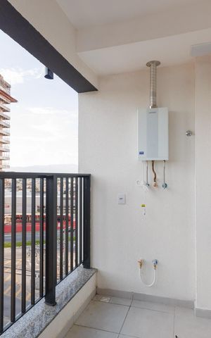 Studio para alugar com 40m², 1 quarto e 1 vaga Studio para alugar com 40m², 1 quarto e 1 vagaVaranda