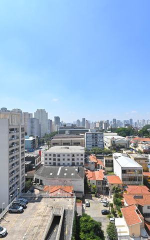Studio para alugar com 27m², 1 quarto e sem vagaVista da Varanda do Studio
