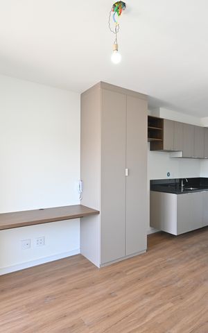 Studio para alugar com 27m², 1 quarto e sem vagaStudio