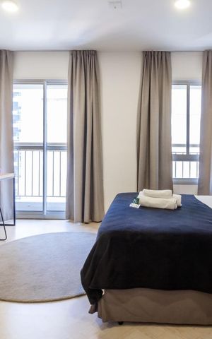Studio à venda com 26m², 1 quarto e sem vaga Studio à venda com 26m², 1 quarto e sem vagaSala/Quarto