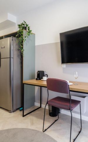 Studio à venda com 26m², 1 quarto e sem vaga Studio à venda com 26m², 1 quarto e sem vagaCozinha