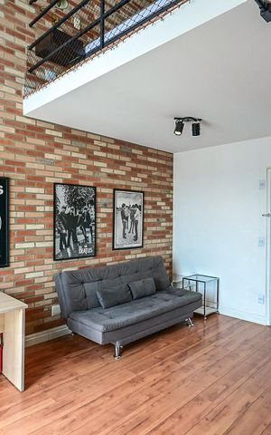 Apartamento para alugar com 58m², 1 quarto e 1 vagaSala