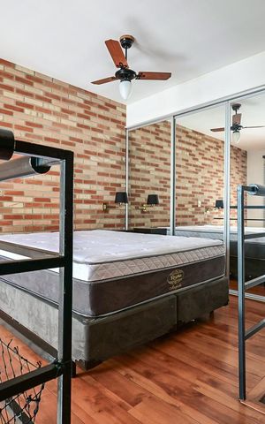 Apartamento para alugar com 58m², 1 quarto e 1 vagaSuíte