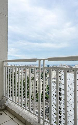 Apartamento para alugar com 58m², 1 quarto e 1 vagaVaranda