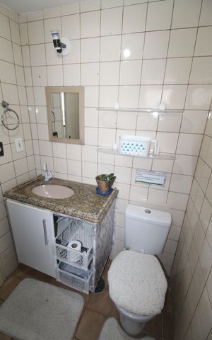 Apartamento para alugar com 60m², 2 quartos e 1 vagaBanheiro social