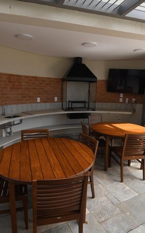 Apartamento à venda com 126m², 3 quartos e 2 vagasÁrea comum - Churrasqueira