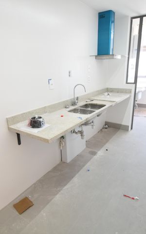 Apartamento à venda com 126m², 3 quartos e 2 vagasCozinha