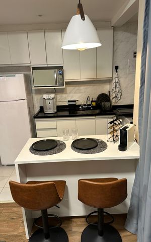 Studio à venda com 35m², 1 quarto e 1 vaga
