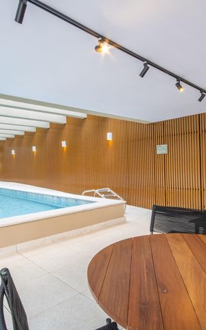 Apartamento à venda com 38m², 1 quarto e 1 vaga Apartamento à venda com 38m², 1 quarto e 1 vagaÁrea comum - Piscina