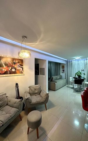 Apartamento à venda com 75m², 3 quartos e 1 vaga Apartamento à venda com 75m², 3 quartos e 1 vagaSala
