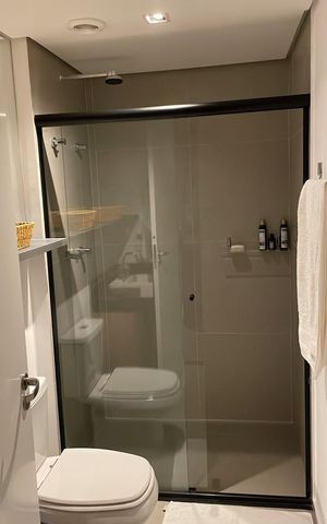 Apartamento à venda com 53m², 1 quarto e sem vaga Apartamento à venda com 53m², 1 quarto e sem vagaBanheiro