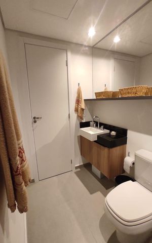 Apartamento à venda com 53m², 1 quarto e sem vaga Apartamento à venda com 53m², 1 quarto e sem vagaBanheiro