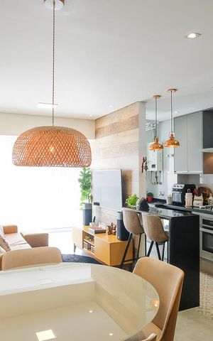 Apartamento à venda com 64m², 2 quartos e 2 vagasSala