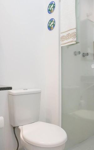 Apartamento à venda com 64m², 2 quartos e 2 vagasBanheiro social