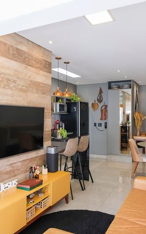 Apartamento à venda com 64m², 2 quartos e 2 vagasSala