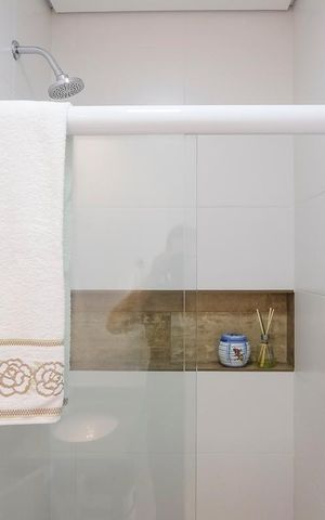 Apartamento à venda com 64m², 2 quartos e 2 vagasBanheiro social