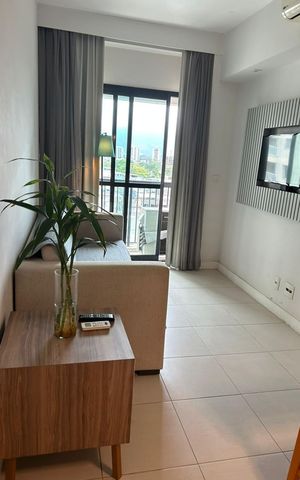 Apartamento à venda com 40m², 1 quarto e 1 vaga Apartamento à venda com 40m², 1 quarto e 1 vagaSala