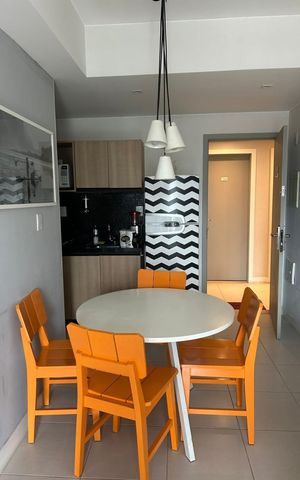 Apartamento à venda com 40m², 1 quarto e 1 vaga Apartamento à venda com 40m², 1 quarto e 1 vagaSala