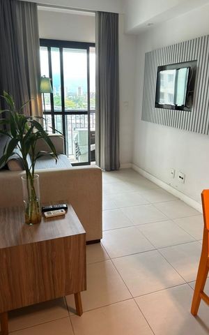 Apartamento à venda com 40m², 1 quarto e 1 vaga Apartamento à venda com 40m², 1 quarto e 1 vagaSala