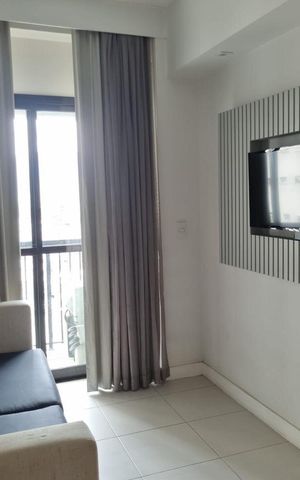 Apartamento à venda com 40m², 1 quarto e 1 vaga Apartamento à venda com 40m², 1 quarto e 1 vagaSala