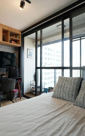 Studio à venda com 22m², 1 quarto e sem vagaStudio