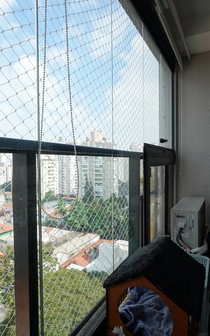 Studio à venda com 22m², 1 quarto e sem vagaVaranda