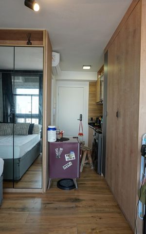 Studio à venda com 22m², 1 quarto e sem vagaStudio