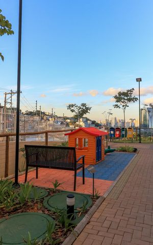 Apartamento à venda com 29m², 1 quarto e sem vaga Apartamento à venda com 29m², 1 quarto e sem vagaÁrea comum - Playground