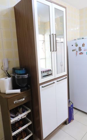 Apartamento à venda com 100m², 3 quartos e 1 vagaCozinha e Área de Serviço