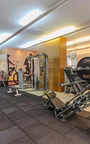 Apartamento à venda com 47m², 1 quarto e 1 vaga Apartamento à venda com 47m², 1 quarto e 1 vagaÁrea comum - Academia