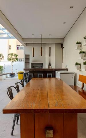 Apartamento à venda com 47m², 1 quarto e 1 vaga Apartamento à venda com 47m², 1 quarto e 1 vagaÁrea comum - Churrasqueira